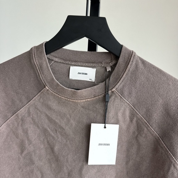 NWT Joah Brown cropped long sleeve M/L - Picture 3 of 3